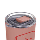 Hearts Skinny Matte Tumbler, 20oz
