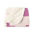LOVE Sherpa Fleece Blanket