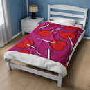 HEART LOLLY Velveteen Plush Blanket