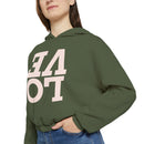 LOVE  Women's Cinched Bottom Hoodie