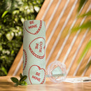 Hearts Skinny Matte Tumbler, 20oz