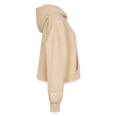 Fallen for You Set "Women’s Cropped Hoodie & Jogger Short Set" - nude