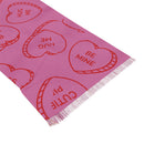BE MINE HEART SCARF
