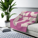 LOVE Sherpa Fleece Blanket