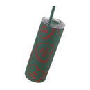 Hearts Skinny Matte Tumbler, 20oz