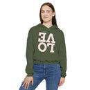 LOVE  Women's Cinched Bottom Hoodie
