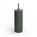 Hearts Skinny Matte Tumbler, 20oz