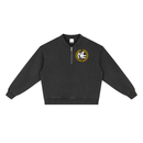 NE CREST Vintage Wash Fleece Quarter Zip Sweatshirt