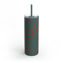 Hearts Skinny Matte Tumbler, 20oz