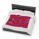 HEART LOLLY Velveteen Plush Blanket