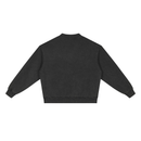 NE CREST Vintage Wash Fleece Quarter Zip Sweatshirt