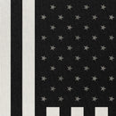 Classic Black Flag tee – print close-up