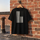 Classic Black Flag tee – on hanger