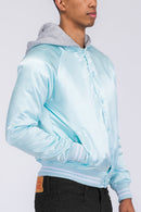 Satin Hooded Varsity Jacket-5