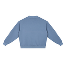 NE CREST Vintage Wash Fleece Quarter Zip Sweatshirt