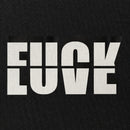 F LOVE tee – print close-up