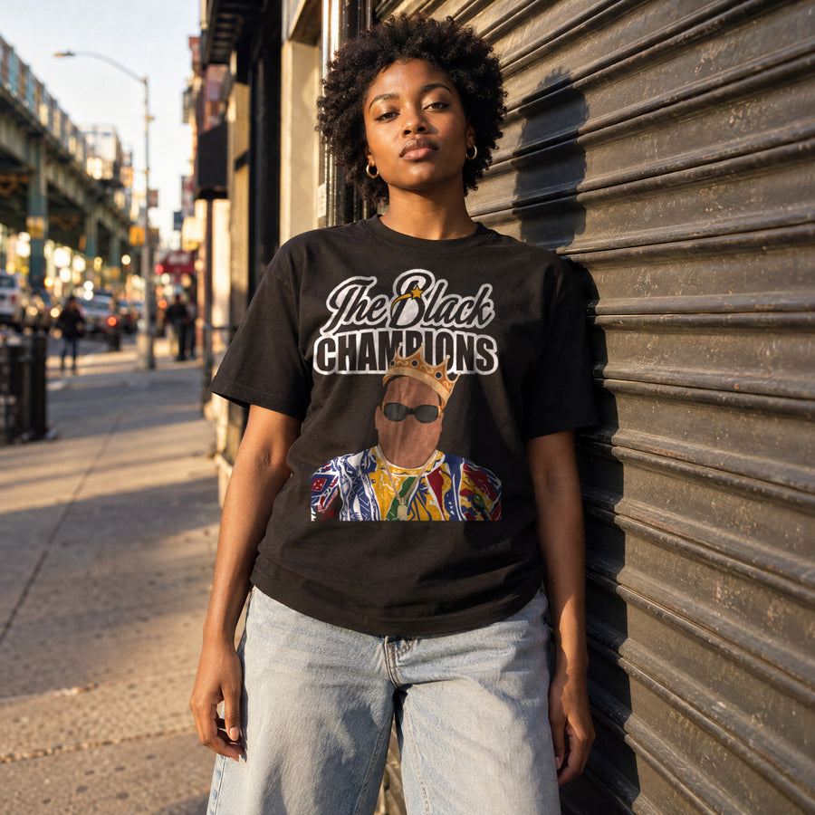 Biggie tee by The Black Champions