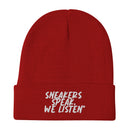Sneakers Speak Beanie