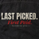 Playground Myth Last Picked First Paid Jacket — print close-up