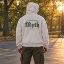 Playground Myth Puff Myth Hoodie — model shot