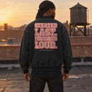 Playground Myth Started Last Finished Loud Jacket — model shot