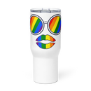 Love is Love Travel mug with a handle
