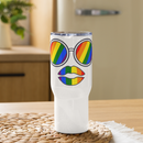 Love is Love Travel mug with a handle