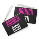 BRUNCH BISH Clutch Bag (BLACK)