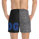 Cement 3 (BLUE) Swim Trunks