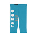THANK YOU  Women’s Capri Leggings (AOP)