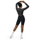 NERD long-sleeve crop top