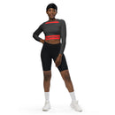 NERD long-sleeve crop top