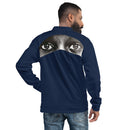 Eye Hijab  Bomber Jacket (Navy)