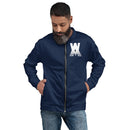 Eye Hijab  Bomber Jacket (Navy)