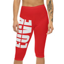 FLOVE Women’s Capri Leggings (AOP)