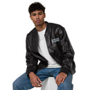 MATTER Leather Bomber Jacket