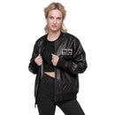 THC Leather Bomber Jacket