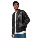 THC Leather Bomber Jacket