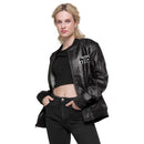 THC Leather Bomber Jacket