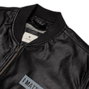 MATTER Leather Bomber Jacket