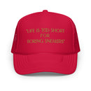 Boring Sneakers Foam trucker hat