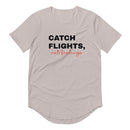 Catch Flights Men's Curved Hem T-Shirt