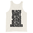 All Black Everything Tank Top