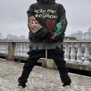 LUCKY  Graffiti Hoodie