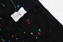 Painted Cargo Pants Mens Drawstring Wide Leg