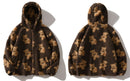 Teddy Bear Fleece Full Zip  Hooded