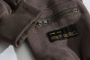 GONTHWID Zipper Pocket Smile Face Patchwork Hoodie