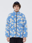 Daisy Print Fleece Full Zip up