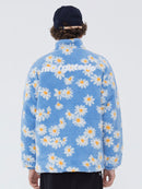 Daisy Print Fleece Full Zip up