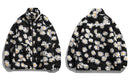 Daisy Print Fleece Full Zip up